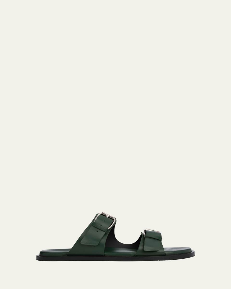 Marlon Leather Slide Sandals